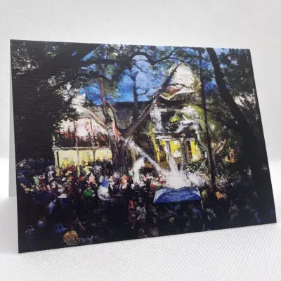 'Lundi Gras on Saint Charles Ave' Card - Image 2